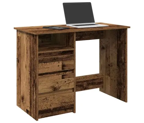 Kirjutuslaud, Vana Puit, 102X50X75 cm Tehispuit