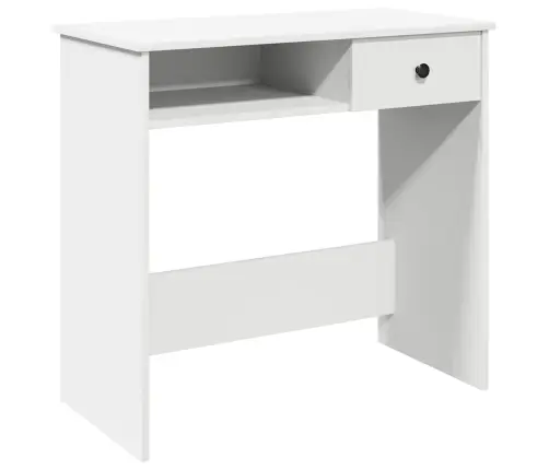 Rašomasis Stalas, Baltos Spalvos, 80X40X75cm Mdp Rašomasis Stalas, Baltos Spalvos, 80X40X75cm Mdp