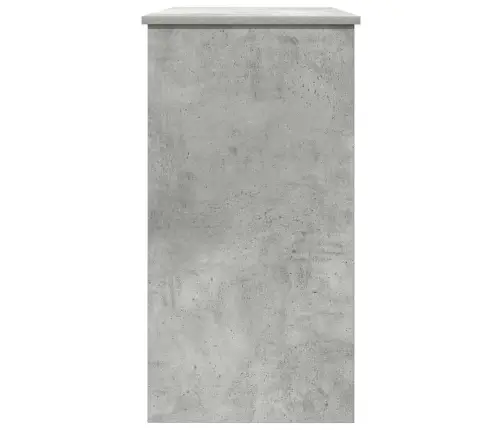 Rašomasis Stalas, Betono Pilkos Spalvos, 80X40X75cm Mdp
