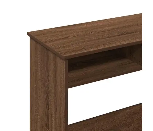 Rakstāmgalds, Brūna Ozolkoka, 80X40X75 Cm, Inženierijas Koks Vidaxl