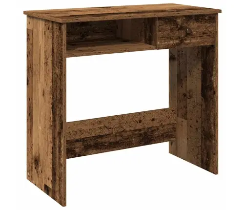 Rakstāmgalds, Veca Koka, 80X40X75 Cm, Inženierijas Koks Vidaxl