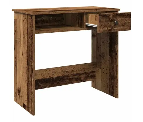 Rakstāmgalds, Veca Koka, 80X40X75 Cm, Inženierijas Koks Vidaxl