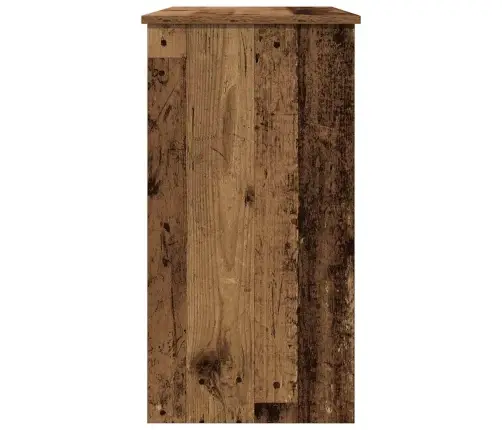 Rakstāmgalds, Veca Koka, 80X40X75 Cm, Inženierijas Koks Vidaxl