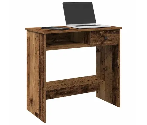 Rakstāmgalds, Veca Koka, 80X40X75 Cm, Inženierijas Koks Vidaxl