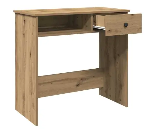 Rašomasis Stalas, Artisano Ąžuolo, 80X40X75cm Apdirbta Mediena Rašomasis Stalas, Artisano Ąžuolo, 80X40X75cm Apdirbta Mediena