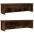 Virtuves Plaukti Sakraujami 2 Gab Kūpināts Ozols 50X15X16 Cm Vidaxl