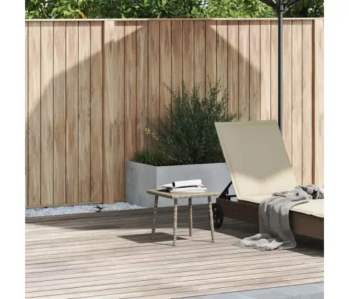 Sodo Kavos Staliukas Stačiakampis Šviesiai Pilkas 40X40X37 Cm