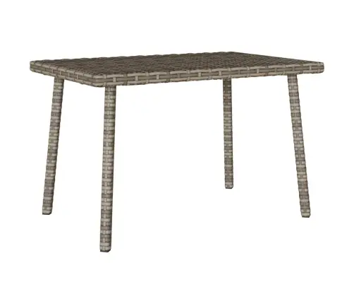 Dārza Kafijas Galdiņš Taisnstūrveida Pelēks Polirotangpalmas Vidaxl