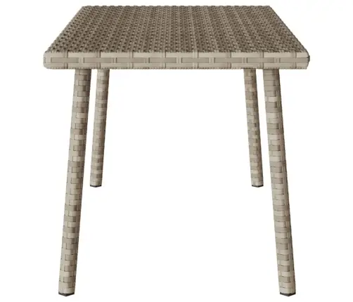 Sodo Kavos Staliukas Stačiakampis Šviesiai Pilkas 80X40X37 Cm