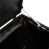 Dārza Uzglabāšanas Kaste Melna 110X50X58 Cm Poly Rattan Vidaxl