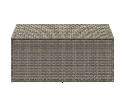 Dārza Uzglabāšanas Kaste Pelēka 110X50X58 Cm Polirotangpalmas Vidaxl