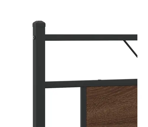 Lovos Rėmas Be Čiužinio, Rudas Ąžuolo, 183X213cm Metalas