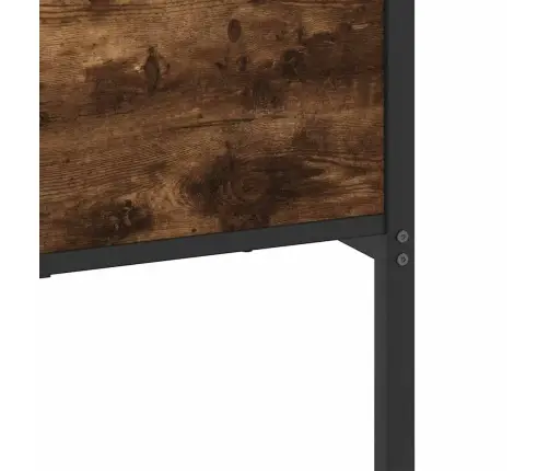 Gultas Rāmis Bez Matrača, Metāls, 180X200Cm, Ozolkoka Imitācija Vidaxl