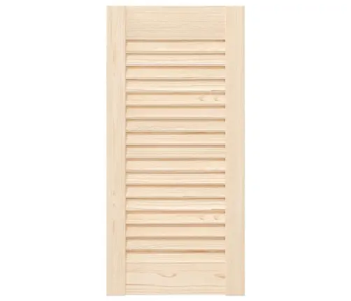 Spintelės Durelės, 61,5X29,5cm Pušis, Žaliuzių Dizaino