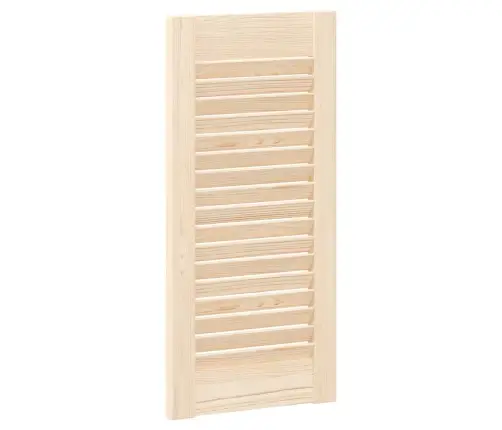 Spintelės Durelės, 61,5X29,5cm Pušis, Žaliuzių Dizaino