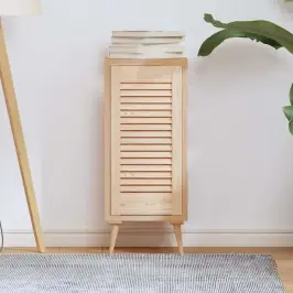 Skapja Durvis, Žalūziju Dizains, 61,5X29,5 Cm, Priedes Koks Vidaxl