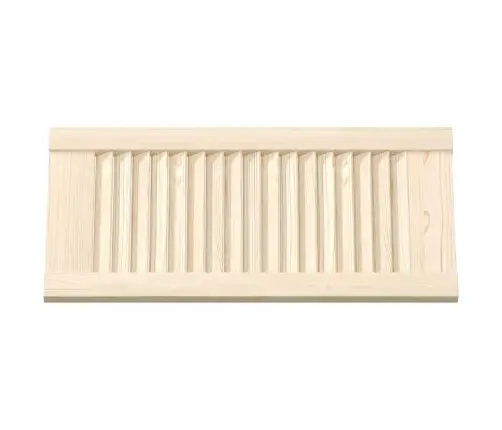Kapiuksed Võredega Disain 2 Tk 61,5X29,5 Cm Täispuidust Mänd