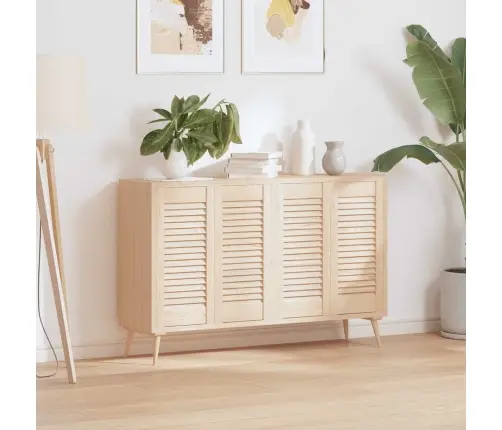 Skapja Durvis, Žalūziju Dizains, 4 Gab., 61,5X29,5 Cm, Priede Vidaxl