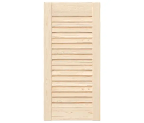 Skapja Durvis, Žalūziju Dizains, 4 Gab., 61,5X29,5 Cm, Priede Vidaxl
