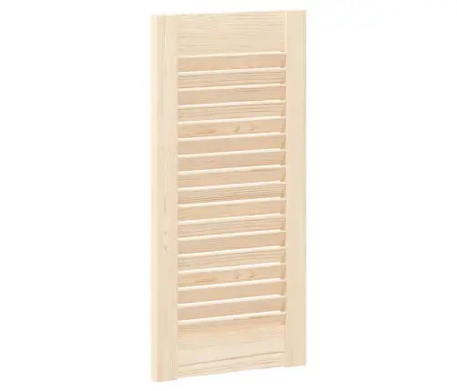 Skapja Durvis, Žalūziju Dizains, 4 Gab., 61,5X29,5 Cm, Priede Vidaxl