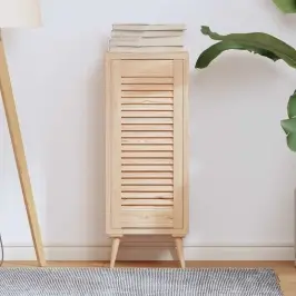 Spintelės Durelės, 69X29,5cm Pušis, Žaliuzių Dizaino