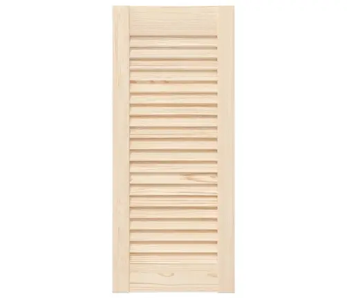 Kapiuksed Võredega Disain 2 Tk 69X29,5 Cm Täispuidust Mänd