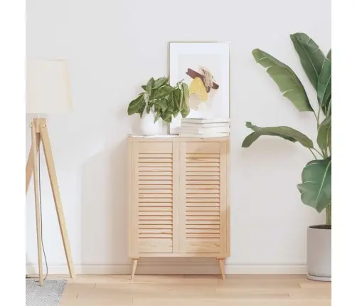 Kapiuksed Võredega Disain 2 Tk 69X29,5 Cm Täispuidust Mänd