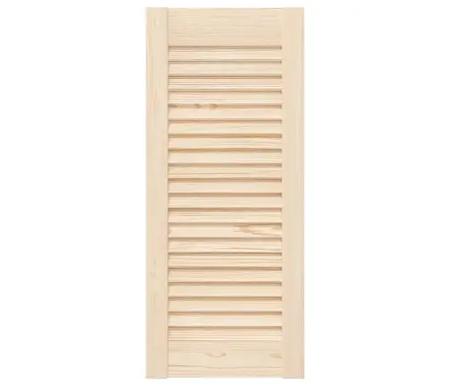 Skapja Durvis, Žalūziju Dizains, 4 Gab., 69X29,5 Cm, Priede Vidaxl