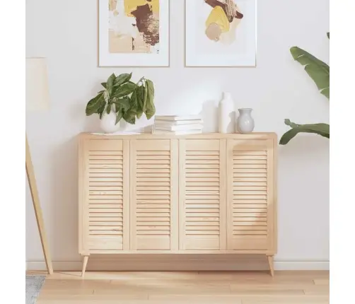 Skapja Durvis, Žalūziju Dizains, 4 Gab., 69X29,5 Cm, Priede Vidaxl