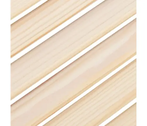 Spintelės Durelės, 2Vnt., 99X29,5cm Pušis, Žaliuzių Dizaino
