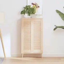 Skapja Durvis, Žalūziju Dizains, 2 Gab., 99X29,5 Cm, Priede Vidaxl