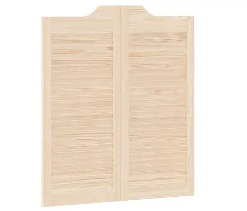 Tiibuksed, Lamell, Disain 1-Paar 90X80 Cm Täispuidust Mänd