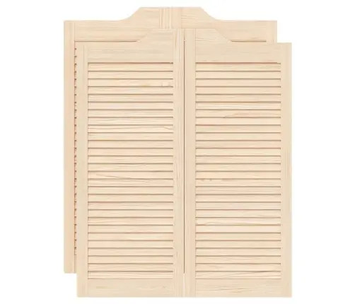 Tiibuksed, Lamell, Disain 2 Paari 100X80 Cm Täispuidust Mänd