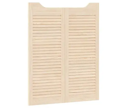 Tiibuksed, Lamell, Disain 2 Paari 100X80 Cm Täispuidust Mänd