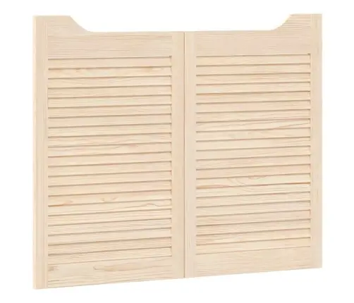 Tiibuksed, Lamell, Disain 2-Paar 80X100 Cm Täispuidust Mänd