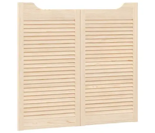 Tiibuksed, Lamell, Disain 1-Paar 90X100 Cm Täispuidust Mänd