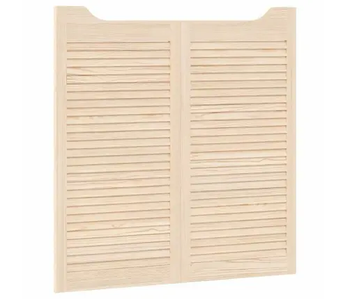 Tiibuksed, Lamell, Disain 1-Paar 100X100 Cm Täispuidust Mänd