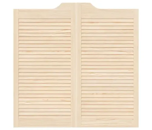 Tiibuksed, Lamell, Disain 1-Paar 100X100 Cm Täispuidust Mänd