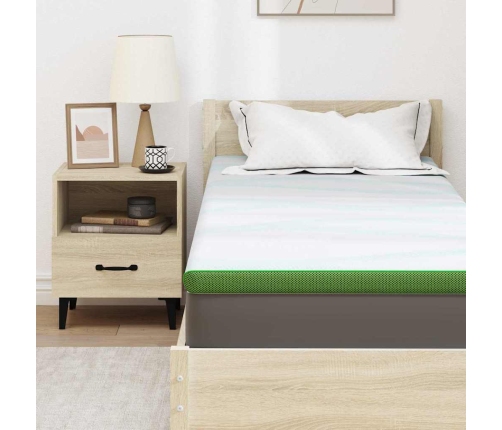 Matracīši Balts Un Zaļš 80 X 200 Cm Vidaxl