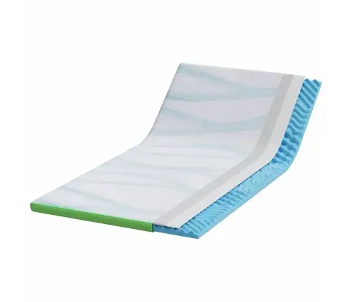 Matracīši Balts Un Zaļš 100 X 200 Cm Vidaxl