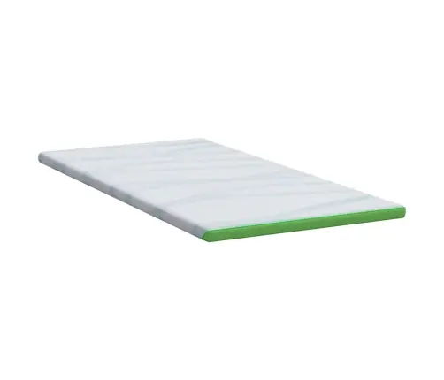 Matracīši Balts Un Zaļš 100 X 200 Cm Vidaxl