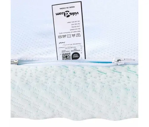 Matracīši Balts Un Zaļš 140 X 200 Cm Vidaxl