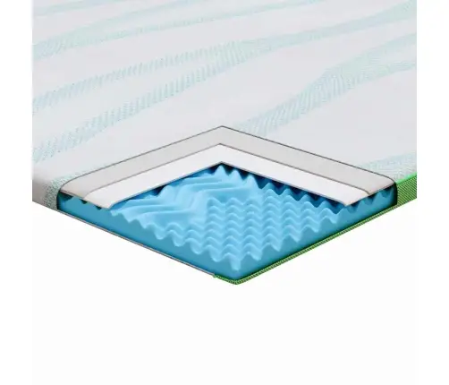 Matracīši Balts Un Zaļš 180 X 200 Cm Vidaxl