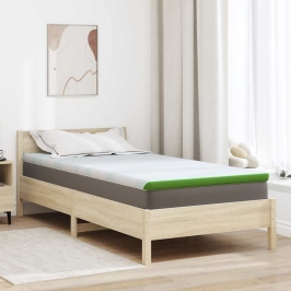 Matracīši Balts Un Zaļš 100 X 200 Cm Vidaxl