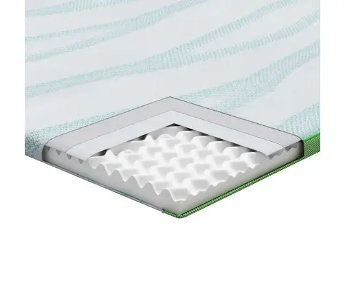 Matracīši Balts Un Zaļš 140 X 190 Cm Vidaxl