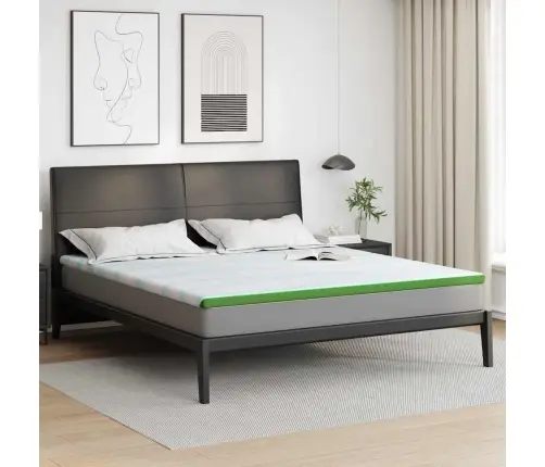 Čiužinio Pagalvėlės Balta Ir Žalia 200 X 200 Cm