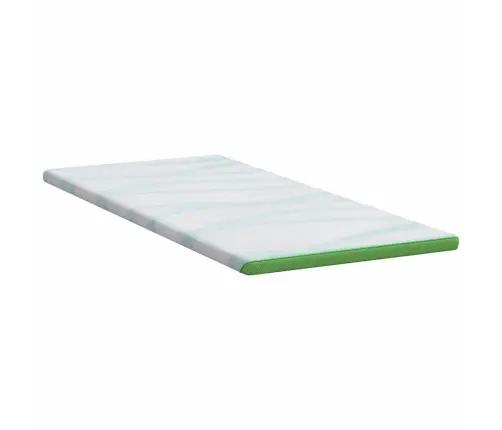 Matracīši Balts Un Zaļš 100 X 200 Cm Vidaxl