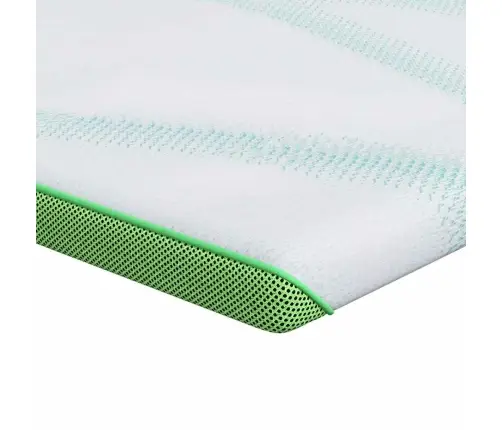 Matracīši Balts Un Zaļš 100 X 200 Cm Vidaxl