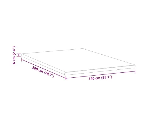 Matracīši Cits Balts Un Zaļš 140 X 200 Cm Vidaxl