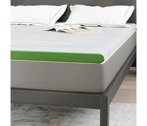 Čiužinio Pagalvėlės Balta Ir Žalia 160 X 200 Cm